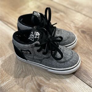 Vans toddler lace up half cab size 8